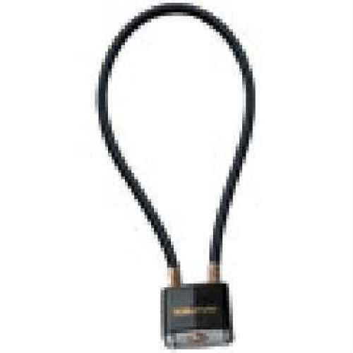 Master Lock 99DSPT Cable Black & Gold With 14" Braided Steel
